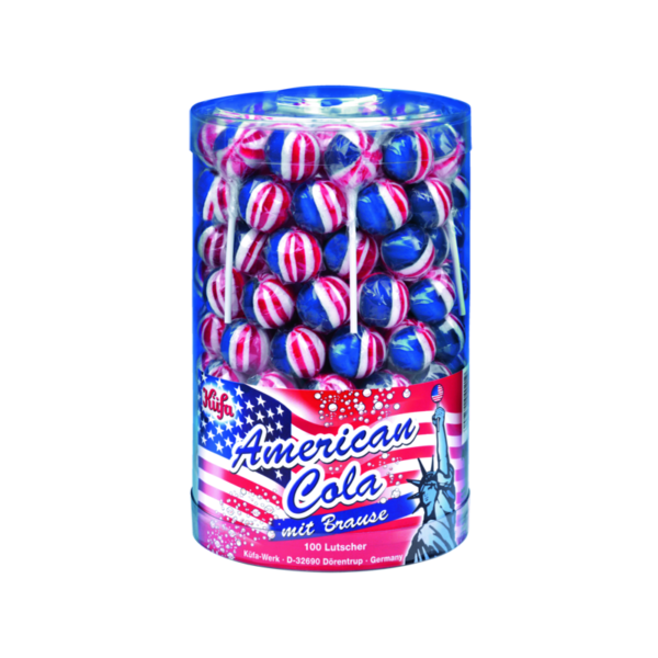 Küfa<br>  American Cola<br>  100 Stück in der Dose<br>